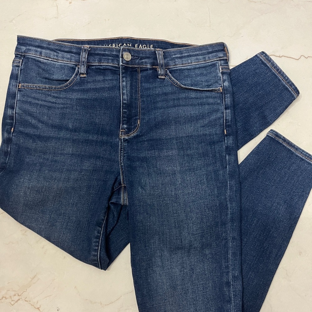 American Eagle Outfitters Women's Indigo Skinny Jeans